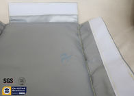 Removable Thermal Insulation Jacket For Actuator Grey Silicone Fiberglass Fabric