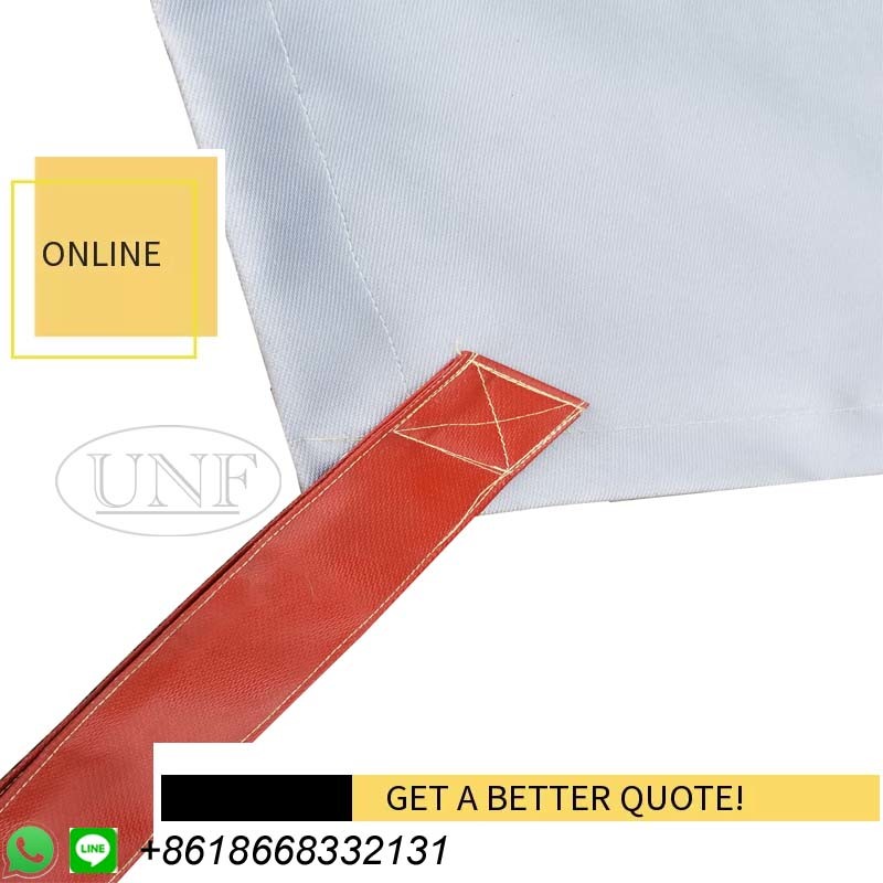 Emergency Grey Glass Fiber Cloth Large Fire Resistant Blanket 5m X 8m For Car