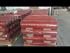 Tissu en fibre de verre enduit de caoutchouc silicone ignifuge double face