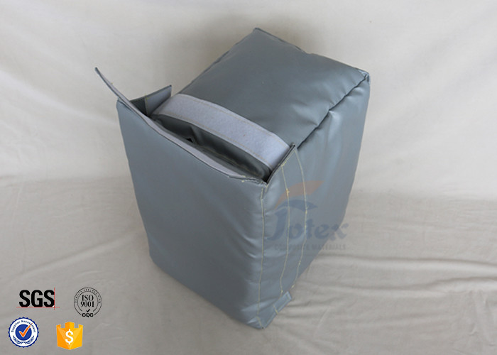 Fire Retardant Grey Thermal Insulation Covers , High Temp Insulation Blanket Pads 800℃ 25MM